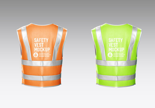 Safety Vest Mockup 