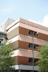 Modern design building in City