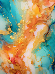 abstract watercolor background with watercolor, ai generated