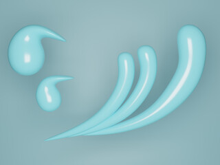 abstract background, blue, clean, clear, color, curve, design, drink, drip, drop, falling, flow