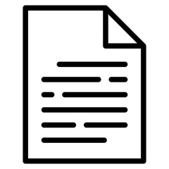 document, paper icon