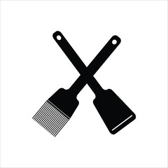 a scope and a spice brush icon