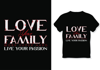 Typography t-shirt design, custom vector