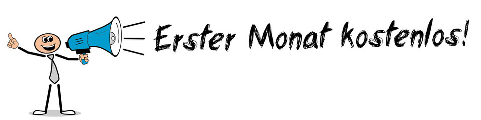Erster Monat kostenlos!