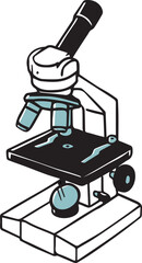 単眼顕微鏡単色