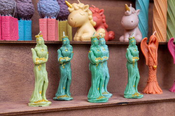 New Designer handmade wax candles girls