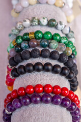 handmade designer bracelets made of stones