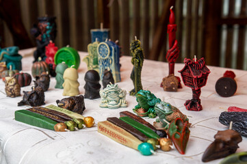 Beautiful designer handmade wax candles