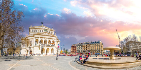 Alte Oper, Frankfurt am Main, Hessen, Deutschland 