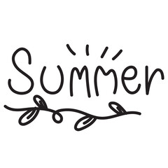 Fototapeta premium vector, summer, illustration, doodle, set, design, icon, beach, cartoon, holiday, collection, sun, graphic, sketch, travel, element, art, drawing, background, line, sea, sunglasses, symbol, tourism,