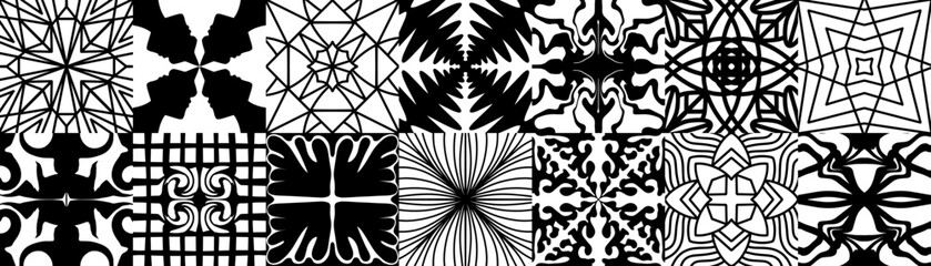 Vector illustration. Seamless abstract pattern. Minimalism. Tile pattern.