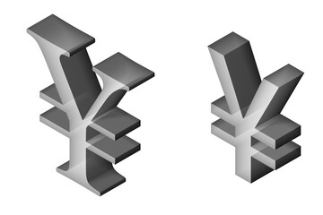 Obraz premium シンボル・アイコンの3Dイラストレーション - ¥