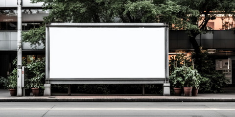 He admires the store showcase with its creative adverts.