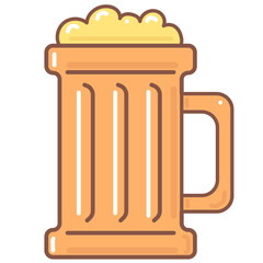 beer doodle cartoon