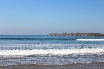 Playa en Pichidangui, Los Vilos, Choapa, Coquimbo, Chile