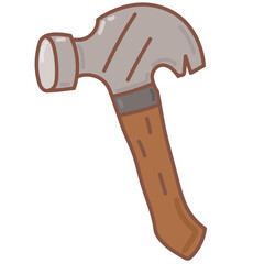 hammer doodle cartoon