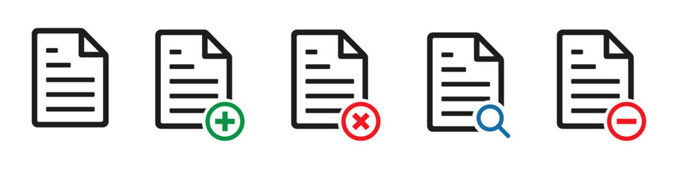 Document file paper icon vector design