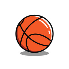 ball of baketball design vector for sports club