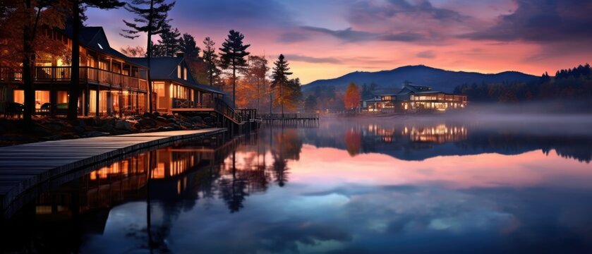 Lake Winnisquam New Hampshire amazing travel picture