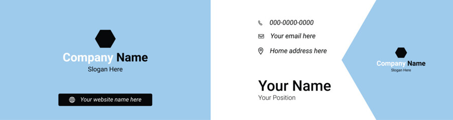 This is a Corporate Business Card template.