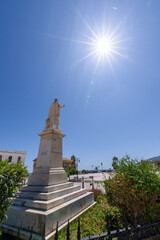 statue on Zakanthos