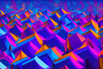 Colorful Modern Crowd