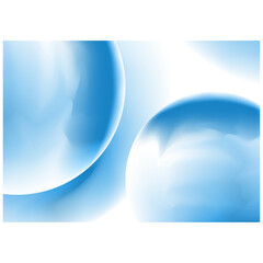 bright blue balls planets light shining stars space background abstraction - 614805922