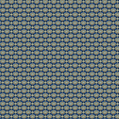 Gold and blue pattern background in art