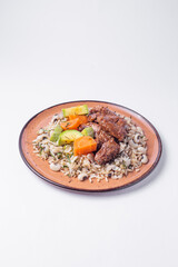 stew with vegetables