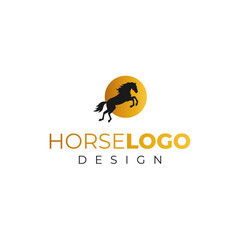 Elegant horse logo icons. Royal stallion symbol design. Equine stables sign. Equestrian brand emblems. Vector illustration.