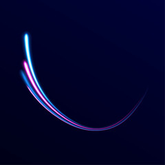 Magic of moving fast speed police lines. oncept of leading in business, Hi tech products, warp speed wormhole science vector design. 