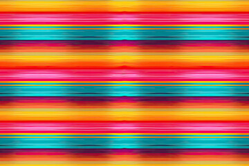 Blanket stripes seamless vector pattern. Background for decor or ethnic mexican fabric pattern.