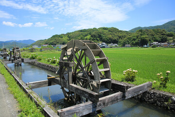 高知県四万十市　安並水車の里