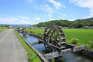 高知県四万十市　安並水車の里