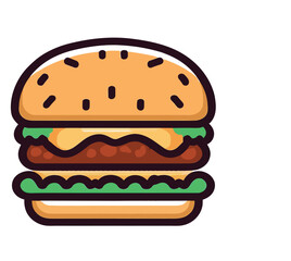 burger, burger, essen, sandwich, brötchen, cheese, brot, cheeseburger, rind, fleisch, kopfsalat, isoliert, fast, tomate, weiß, mahl, fast food, lunch, sesam, brotzeit, gesundheitsschädlich, abendessen