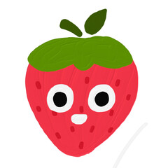 Obraz premium strawberry and apple