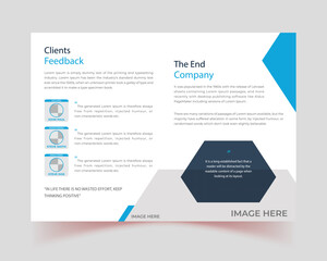 Obraz premium School Admission, presentation, blue color, profile, template, webinar vector, social media banner design, cover, school, banner, layout, post, company, corporate, flyer, webinar vector
