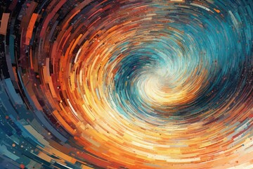 Abstract painting. - made with Generative Ai