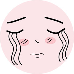 emotion face illustration