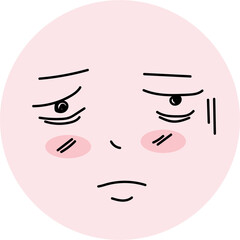 emotion face illustration