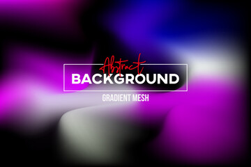 ABSTRACT GRADIENT MESH BACKGROUND FULL COLOR
