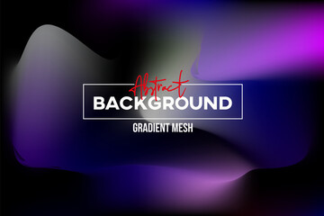 ABSTRACT GRADIENT MESH BACKGROUND FULL COLOR