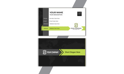 Normal Double-sided Business Card Template