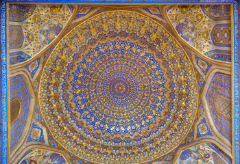 Tilya Kori Madrasa, Samarkand, Uzbekistan
