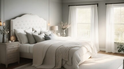  Cozy Bedroom - ai generated