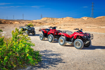 Quad trip on the desert near Marsa Alam, Egipt © Patryk Kosmider