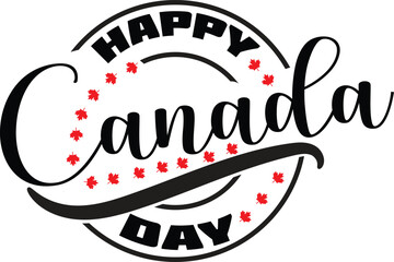 Happy canada day svg design,Canadian gril svg design, canada day EPS,July first celebration, Canada day decoration.