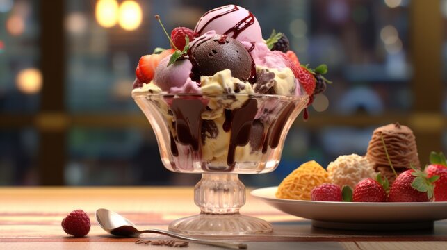 chocolate cream HD 8K wallpaper Stock Photographic Image
