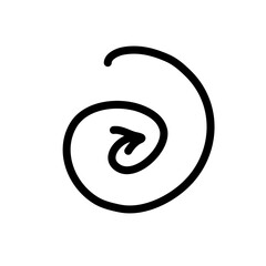 Hand drawn creative arrows.