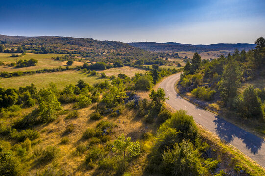 Aerial view of Causse de Blandas